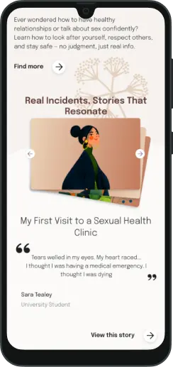 SafeDownUnder phone interaction